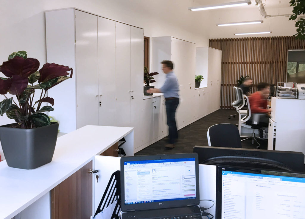 Saddleback (Yate) Office Storage Case Study Abox UK
